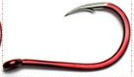 Load image into Gallery viewer, DARK RED Bend Mouth Triangular Fast Attack Fishing Hooks