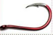 Load image into Gallery viewer, DARK RED Bend Mouth Triangular Fast Attack Fishing Hooks