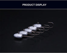 Load image into Gallery viewer, 10PCS Exposed Lead Jig Head Hooks