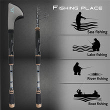 Load image into Gallery viewer, Stalker Telescopic Fishing Spinning Rod