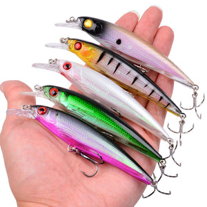 DONQL 10Pcs Soft Fishing Lures with Box Lifelike T-Tail Bass Lures Up to  30M Casting Distance Trout Fishing Lures for Freshwater and Saltwater  Fishing Bait with Sharp Treble Hooks : : Sports