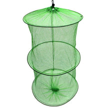 Load image into Gallery viewer, Foldable Round Metal Frame Fishing Net