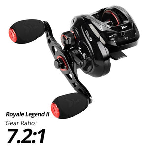 Baitcasting Reel with Magnetic Brake System