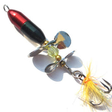 Load image into Gallery viewer, Rotating Sequins Feathered Fishing Lure