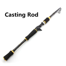 Load image into Gallery viewer, Carbon Travel Fishing Rod