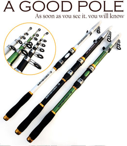 Carbon Fiber Telescopic Fishing Pole