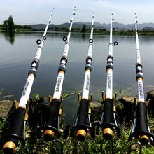 Load image into Gallery viewer, Carbon Fiber Telescopic Fishing Pole