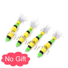 Load image into Gallery viewer, 4PCS Soft Swim Popper Lures