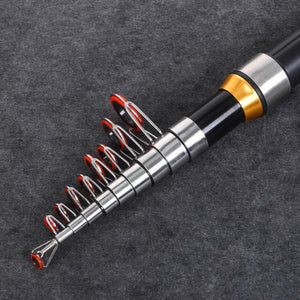 Ultralight Travel Stalking Pike Fishing Spinning Pole