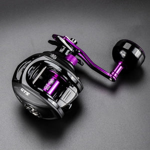 Stainless Steel Extended Handle Knob Baitcasting Reel