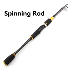 M Power Portable Telescopic Fishing Rod