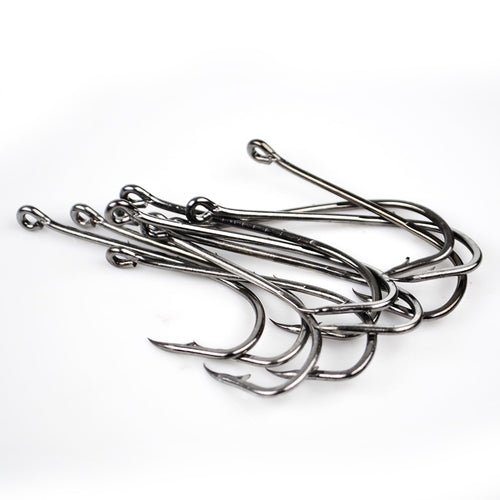 Knife-edged Barbed BaitHolder Fishing Hooks