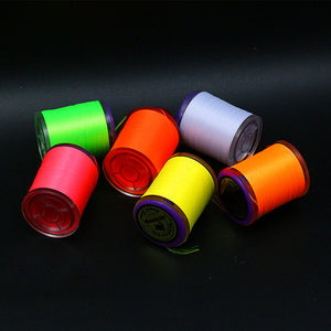 UV colored filament thread