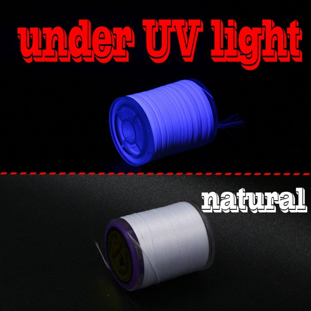 UV colored filament thread