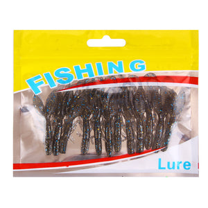 12PCS Wobbler and Spinning Shrimp Soft Baits