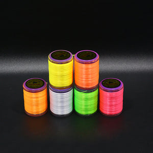 UV colored filament thread