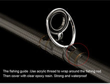 Load image into Gallery viewer, 3-section Baitcasting Travel Fishing Rod