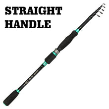 Load image into Gallery viewer, Carbon Straight/Gun Handle Telescopic Fishing Pole