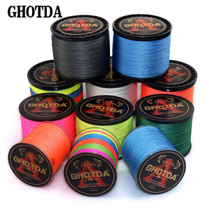 BLACK Stunning 4 Strands Fishing Line