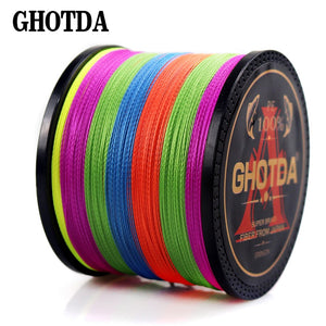 MULTI-COLOR Stunning 4 Strands Fishing Line