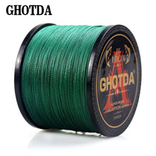 Load image into Gallery viewer, GREEN Stunning 4 Strands Fishing Line