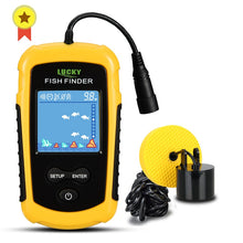 Load image into Gallery viewer, Portable Sonar Fish Finder and Transducer Combo