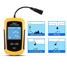 Load image into Gallery viewer, Portable Sonar Fish Finder and Transducer Combo