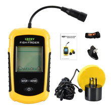 Load image into Gallery viewer, Portable Sonar Fish Finder and Transducer Combo