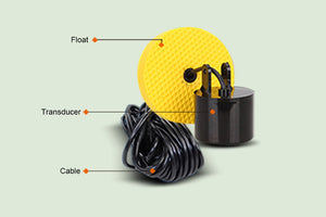 Portable Sonar Fish Finder and Transducer Combo