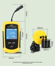 Load image into Gallery viewer, Portable Sonar Fish Finder and Transducer Combo