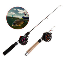 Load image into Gallery viewer, Outdoor Portable Winter Ice Fishing Rods and Reels Combo