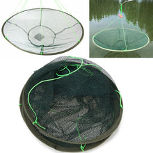 Load image into Gallery viewer, Steel Wire Retractable Landing Fishing Net