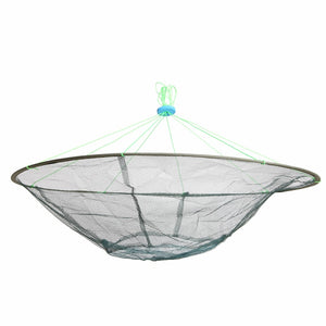 Steel Wire Retractable Landing Fishing Net