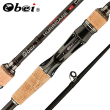 Load image into Gallery viewer, 3-section Baitcasting Travel Fishing Rod