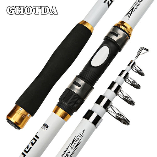 Carbon Fiber Telescopic Fishing Pole