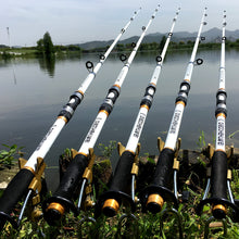 Load image into Gallery viewer, Carbon Fiber Telescopic Fishing Pole