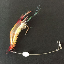 Load image into Gallery viewer, 5PCS Glowing Shrimp Soft Lures