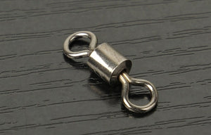 50PCS Ball Bearing Swivel Solid Rings