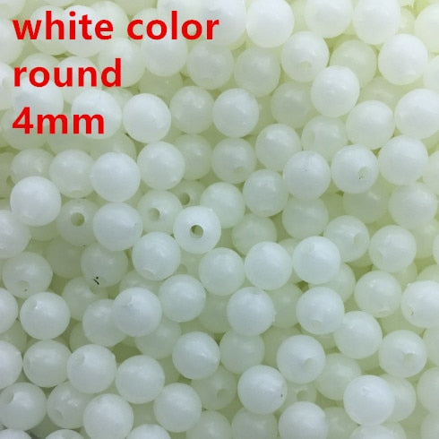 100PCS Luminous Fishing Beads