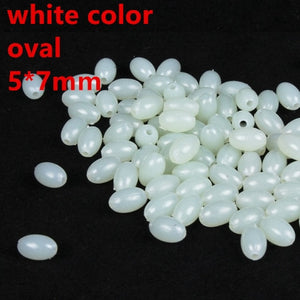 100PCS Luminous Fishing Beads