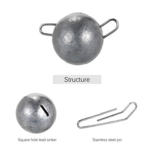 Load image into Gallery viewer, 10PCS Deep Water Bullet Sinkers