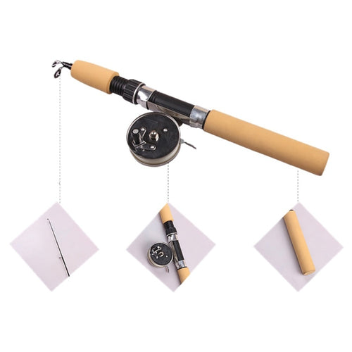 Winter Ice Fishing Spinning Rod and Reel