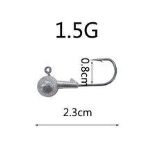 Load image into Gallery viewer, 10PCS Spherical Lead Head Hooks