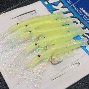 5PCS Luminous Shrimp Hooks