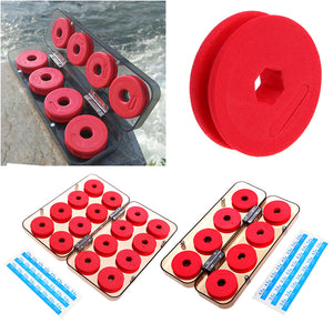 Foam Shaft Bobbin Spools Tackle Box