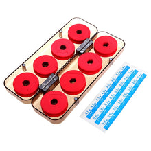 Load image into Gallery viewer, Foam Shaft Bobbin Spools Tackle Box