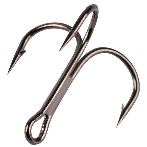 10PCS Fishing Treble Overturned Hooks