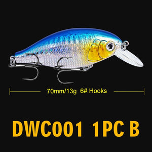 Crankbait Wobblers Hard Fishing Lure