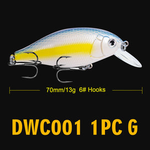 Crankbait Wobblers Hard Fishing Lure