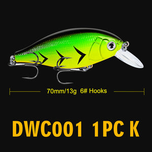 Crankbait Wobblers Hard Fishing Lure